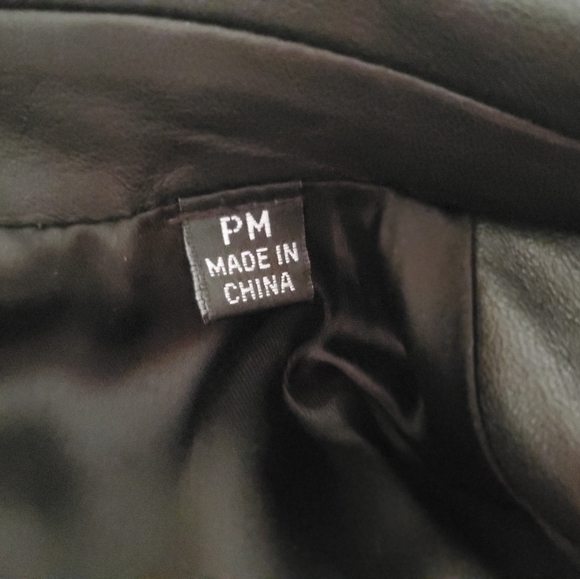 Black Leather car coat - Picture 3 of 7